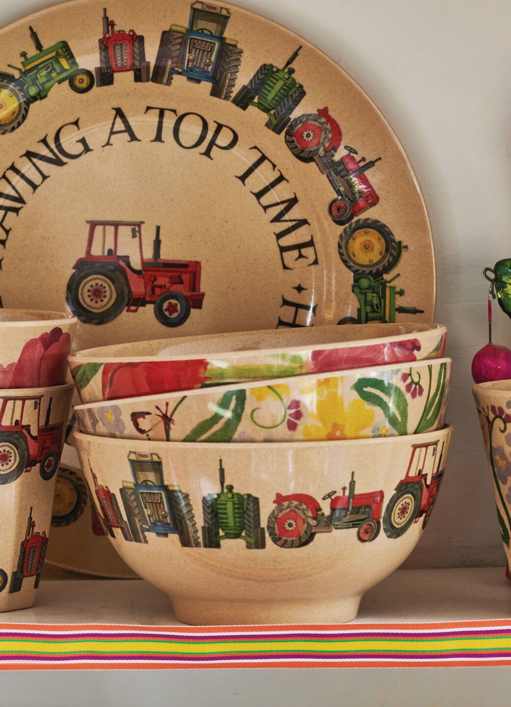 Tractors Rice Husk Bowl