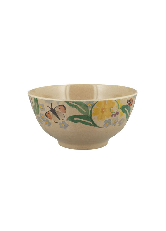 Forget Me Not & Primrose Rice Husk Bowl