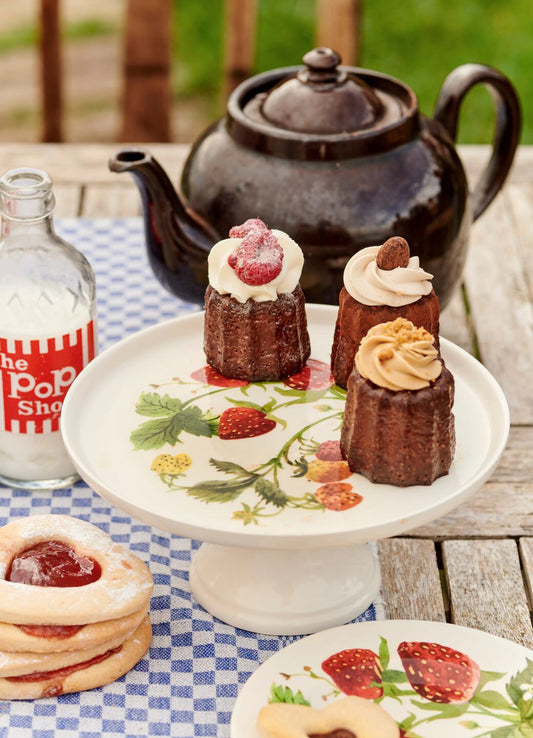 Strawberries Small Cake Stand