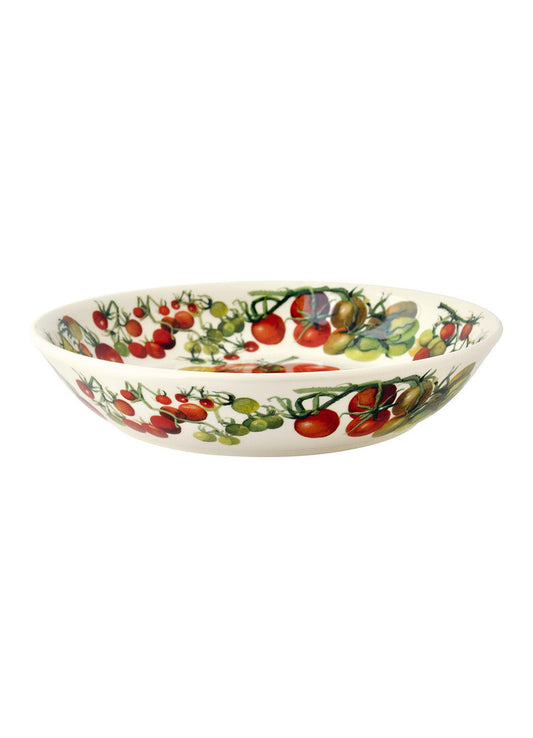 Vegetable Garden Tomatoes Medium Pasta Bowl